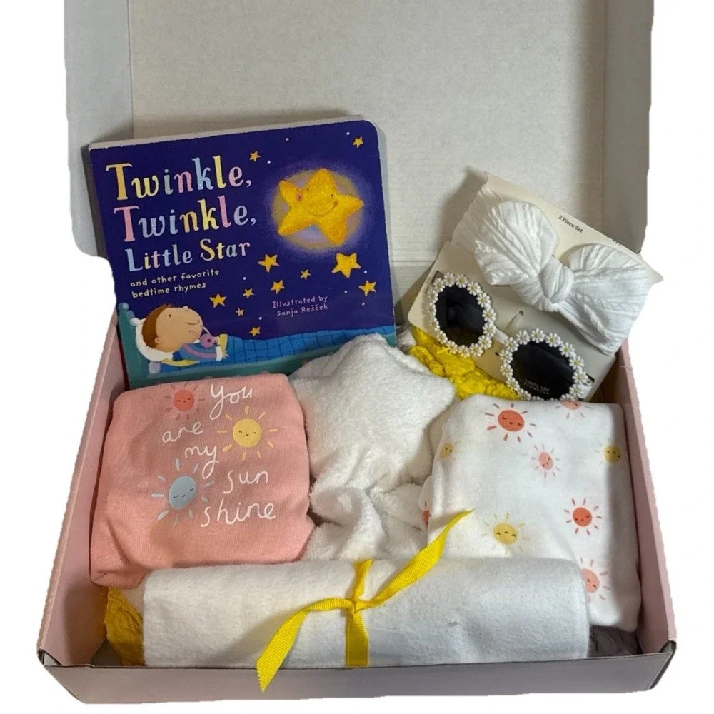 Baby Girl Shower Gift, Welcome Home‎ Infant Present, Twinkle Twinkle Little Star